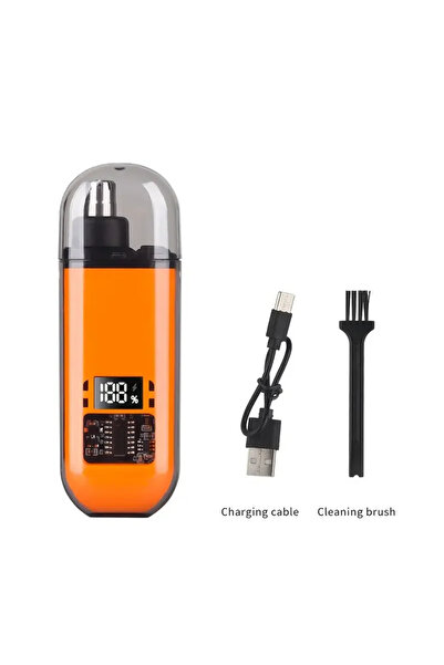 Heinast ماكينة حلاقة كهربائية محمولة 2 في 1 لتشذيب شعر الأذن والأنف، احترافية...