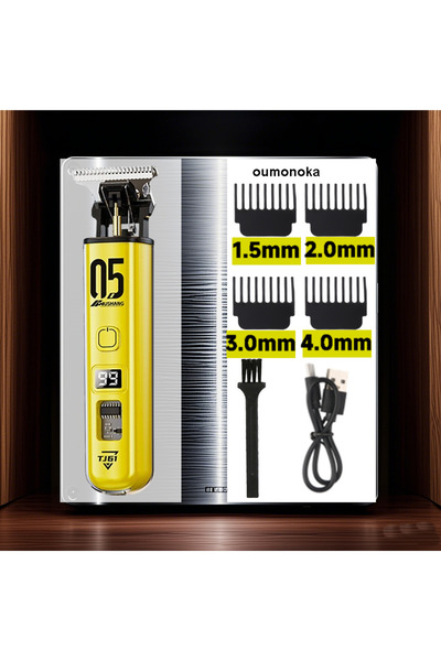 Choice1 Optimus V05 Yellow New In Hair Clipper Men's Mower Haircut Shaver Bar...