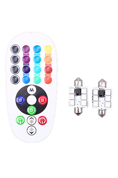 HALAMODO مصباح سقف LED من قطعتين مع جهاز تحكم عن بعد تلقائي