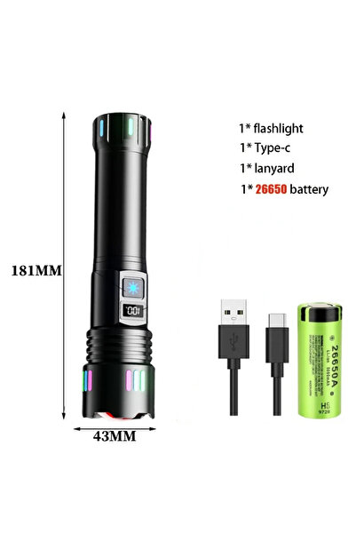 Choice العبوة ج: مصباح ليزر أبيض بعيد المدى 3000 متر مع شرائط مضيئة، مقاوم لل...