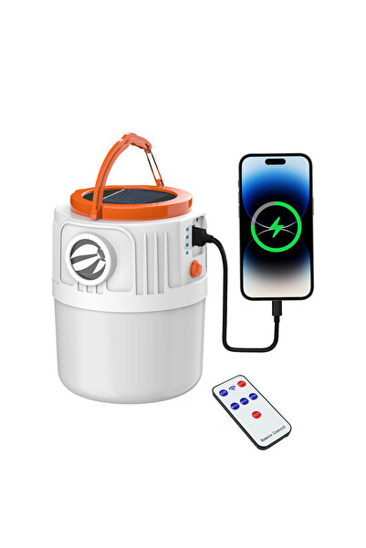 Choice مصباح تخييم LED يعمل بالطاقة الشمسية، أبيض اللون، بقوة 0-5 واط، قطعة و...