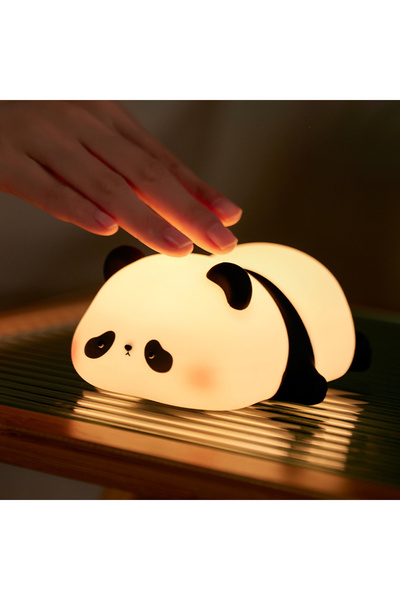 Choice مصباح ليلي LED على شكل باندا باندا، يعمل باللمس، مصباح ليلي للأطفال، م...