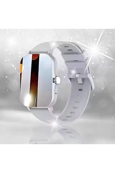 Choice ساعة ذكية فضية جديدة لعام 2025، هدية مثالية للرجال والنساء، شاشة لمس ك...