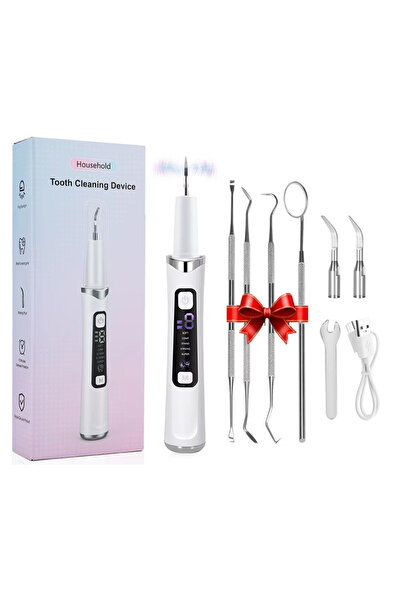 Choice3 جهاز جديد مزود بأدوات لإزالة جير الأسنان، منظف أسنان كهربائي، مزيل لج...