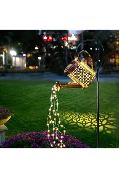 Choice فانوس معدني كبير الحجم بتصميم كلاسيكي، يعمل بالطاقة الشمسية، مقاوم للم...