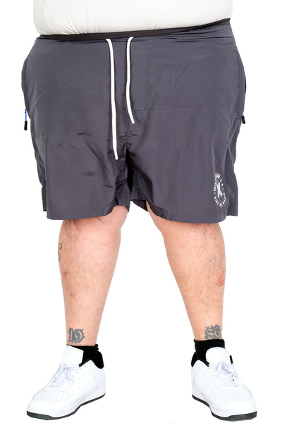 ModeXL شورت سباحة للرجال مقاس كبير من مود XL مطبوع عليه شعار ميامي بيتش FOX 2...