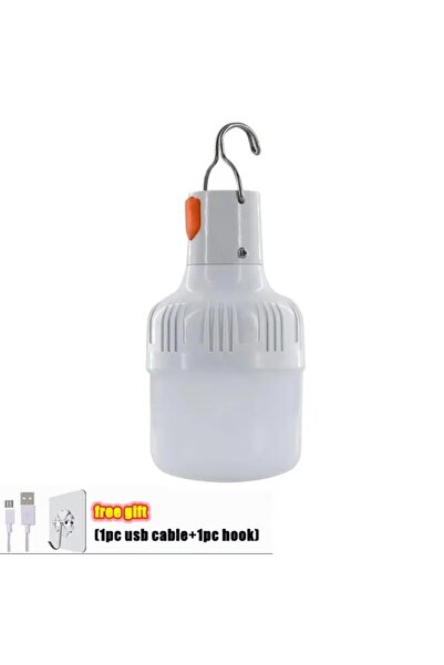 Choice 60W 1pc Outdoor USB Rechargeable LED Lamp Bulbs High Brightness Emerge...