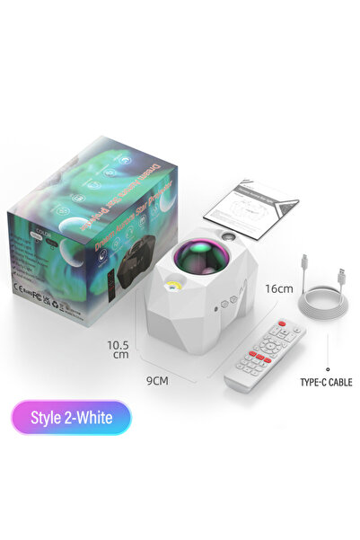 Choice USB Plug White NEW Aurora Projectors Star Projector Northern Light Sta...