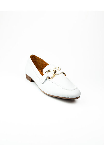 Moda Arena 100 de balerini de damă din piele albă