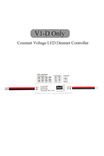 Choice وحدة تحكم CENFAYA MINI LED Dimmer Controller (VI-D فقط) تيار مستمر 12 ...