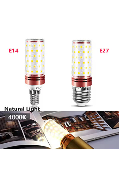 Choice E27 15W Natural 6pc LED Corn Lamp 6pcs 9W 15W 220V 110V Strong Light 3...