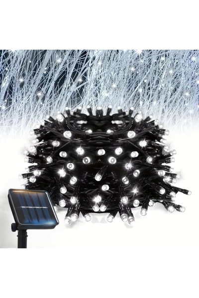 Choice 12m 100led White Led Solar String Lights Outdoor Solar Christmas Light...
