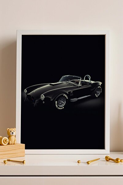 Saturn AC Shelby Cobra 427 Рамка за снимка за мъжка стая и гараж Декор Класич...