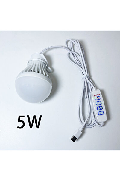 Choice1 5W 3-color USB Rechargeable LED Camping Light 3-Color Dimmable Emerge...