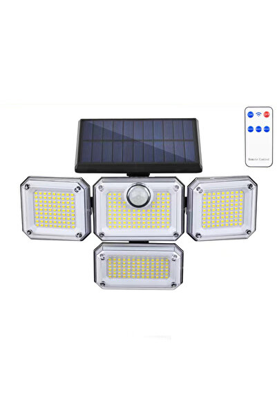 Choice مصباح خارجي مزود بمستشعر حركة مدمج 333LED، مصباح يعمل بالطاقة الشمسية ...