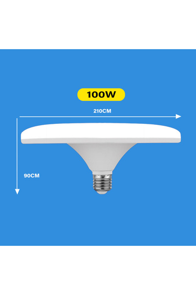 Choice مصباح LED فائق القوة 100 واط 220 فولت بقاعدة E27، مصباح موفر للطاقة لل...