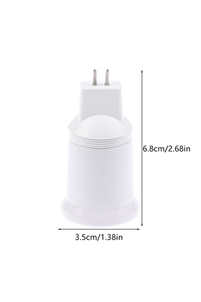 JETTING White 〔YY32〕MR16 G5.3 To E26/E27 Plug-in Lampholder Changed To Thread...
