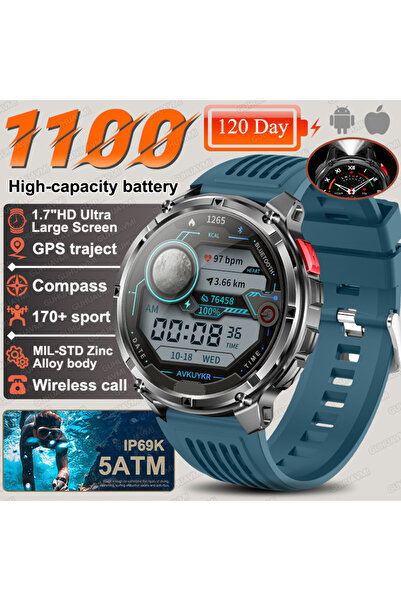 Choice ساعة T-Rex3 Ultra الجديدة لعام 2026، مزودة ببطارية كبيرة سعة 1100 مللي...