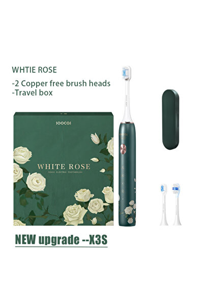 Choice white rose SOOCAS Van Gogh X3S Adult Smart Electric Toothbrush IPX7 Wa...