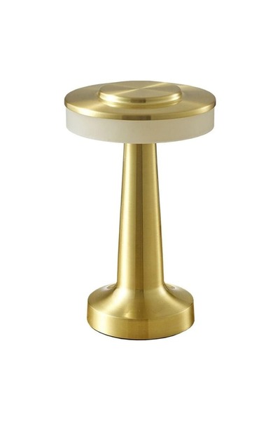 Choice Gold E UFO Table Lamp Metal Touch Decor for Bar Coffee Table Restauran...