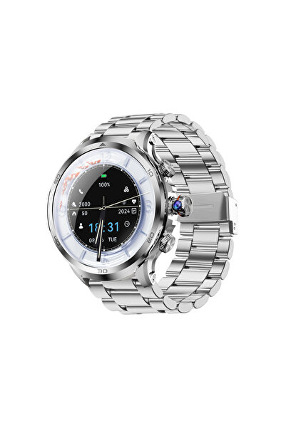 Choice ساعة ذكية رياضية H19 فضية اللون، سعة تخزين 32 جيجابايت أو 256 جيجابايت...