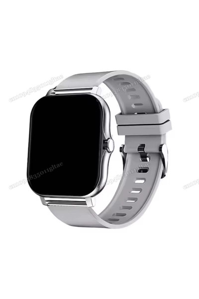 Choice ساعة ذكية فضية موديل 2025، تعمل بنظام أندرويد، شاشة ملونة 1.44 بوصة، م...