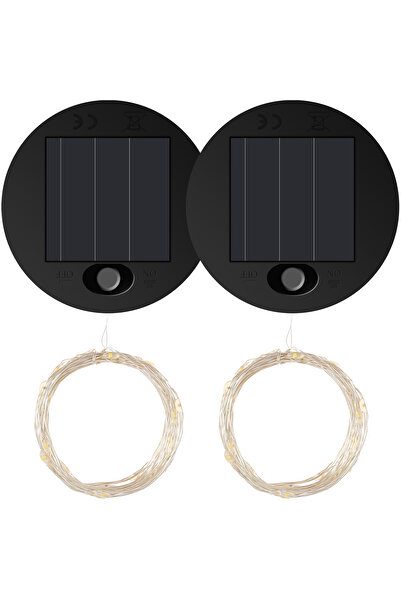 Choice 2PCS 4/2pc Solar Lantern Light Replacement Top LED Solar Panel Lantern...