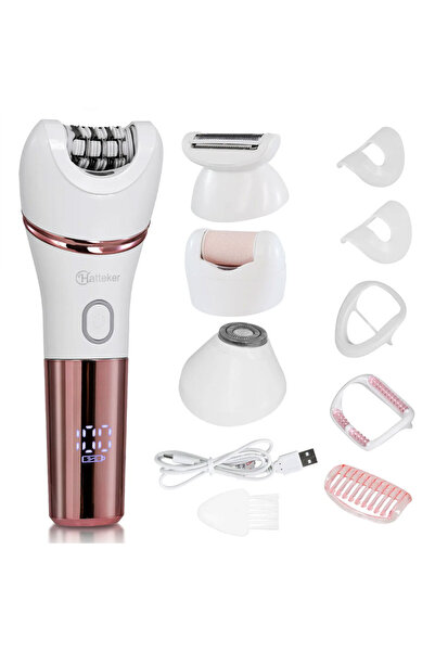 Choice جهاز إزالة الشعر HT-561 هاتيكر 4 في 1 للنساء، 7000 دورة في الدقيقة، من...