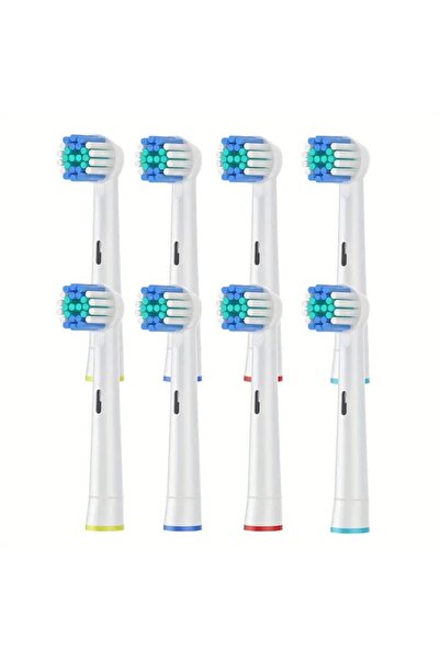 Choice 8 Replacement Heads Replacement Heads For Oral B Braun Electric Toothb...