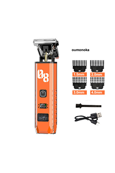 Choice Optimus V08 Orange Retro T9 Original Haircutting Machine Set Jackets T...