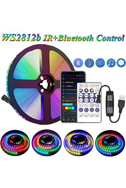 Choice 30M USB BT IR WS2812B USB 5V Magic Color USB Light Strip RGB Bluetooth...