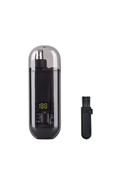 Choice ماكينة تشذيب شعر الأنف السوداء المحمولة، ماكينة تشذيب صغيرة لشعر الأنف...