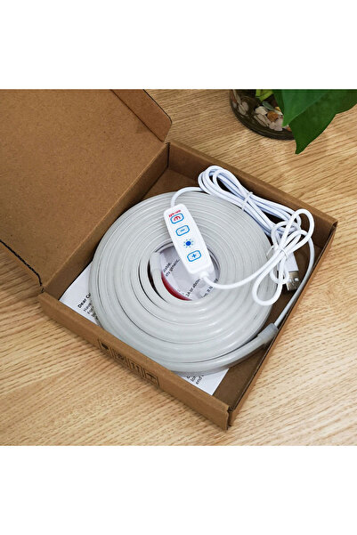 Choice 5 W 2m WHITE White USB LED front light strip, adjustable brightness, f...