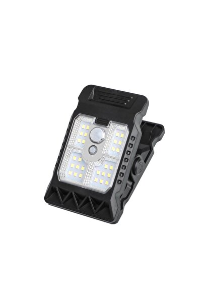 Choice مصباح LED خارجي يعمل بالطاقة الشمسية، مزود بمشبك، مقاوم للماء، مناسب ل...