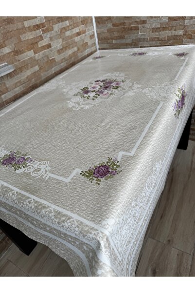 yukselhalimefrusat Lined Oilcloth Tablecloth 115/145 cm