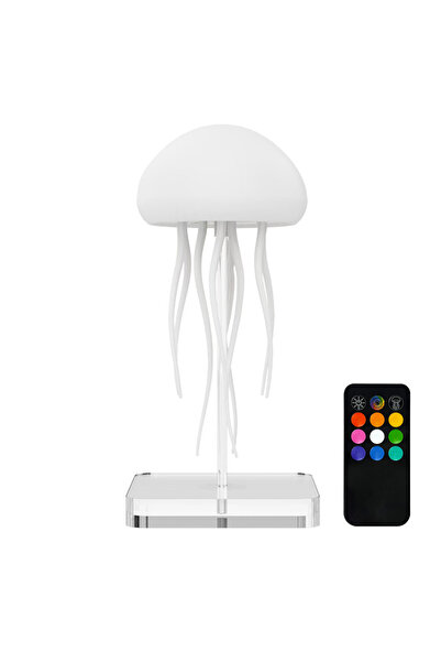 Choice Remote Style RGB Jellyfish Night Light With Touch Sensor and Remote Co...