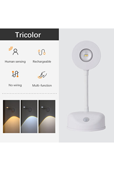 Choice WHITE White LED Spotlight, Wireless Picture Light, Rechargeable Painti...