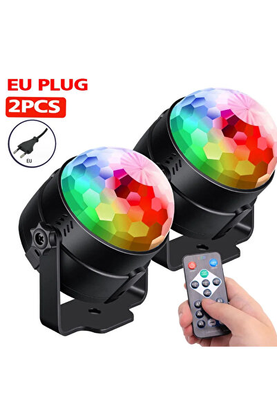 Choice EU plug 2pcs 1-4Pack Aalternating Fashing Light Stage Lamp with Remote...