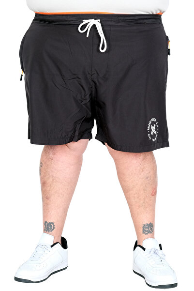 ModeXL Fashion XL Large Size Men's Swim Shorts Miami Beach Printed Fox 25401 ...