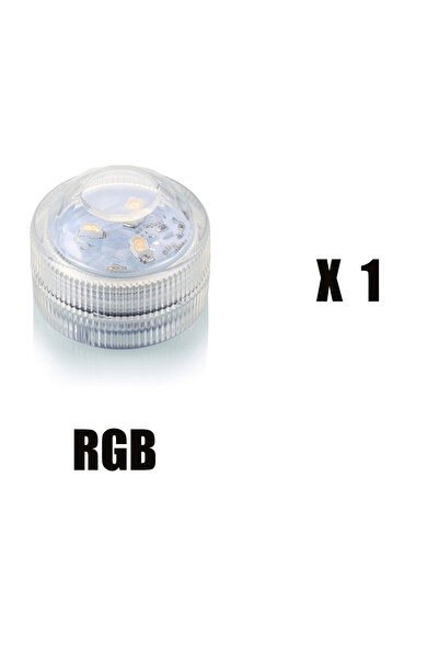 Choice أضواء LED صغيرة غاطسة RGB مع جهاز تحكم عن بعد، شموع شاي صغيرة تحت الما...