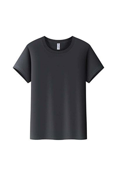 Generic Combed Cotton Round Neck Short Sleeve T-Shirt