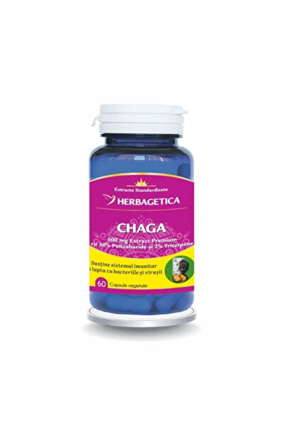 herbagetica Τσάγκα, 60 φυτικές κάψουλες,