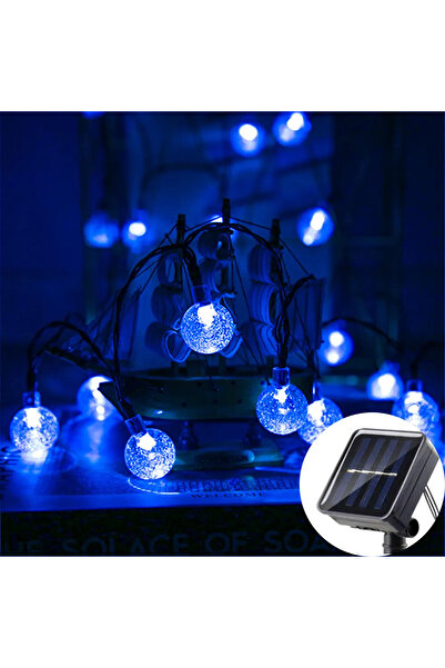 Choice 5m 20leds Blue 20/50/100 Led Solar String Lights Outdoor Crystal Globe...