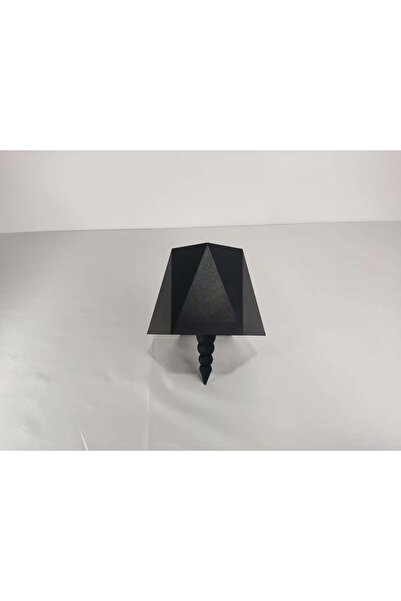 Choice مصباح طاولة لاسلكي عصري أسود اللون على شكل زجاجة، تحكم باللمس بثلاثة أ...