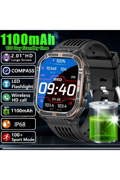 Choice ساعة ذكية مزودة بنظام تحديد المواقع العالمي (GPS) مصنوعة من السيليكون ...