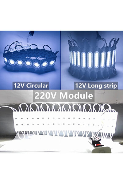 Choice White 12V Circular 20PCS 20PCS/lot Multicolour Led Modules 12V 220V CO...