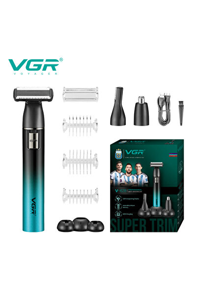 Choice USB VGR 3-in-1 new hair trimming set multifunctional full body hair re...