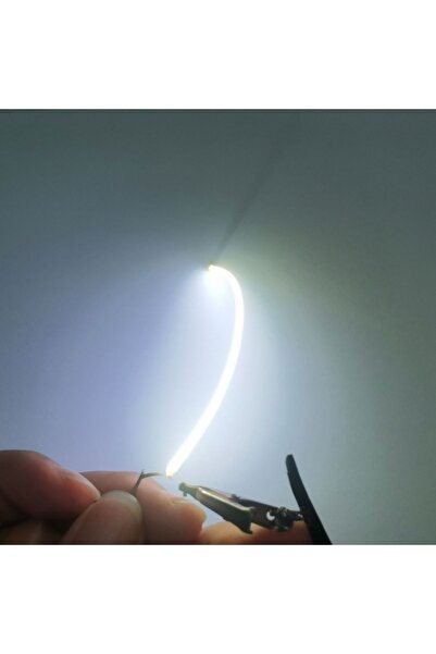 Choice خيط إضاءة LED مرن COB أبيض بطول 300 مم، قطعة واحدة، يعمل بجهد 3 فولت ت...