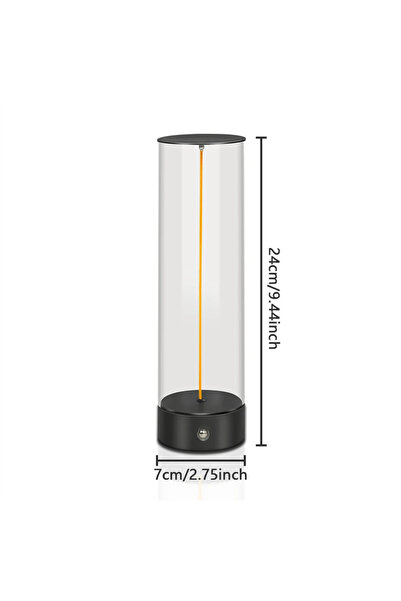 Choice مصباح مكتبي كبير الحجم بتصميم بسيط، يعمل بالمغناطيس، مزود بتحكم باللمس...