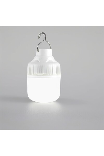 Choice Yes White USB Rechargeable LED Camping Lantern High Brightness Portabl...